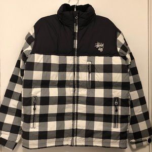 Stussy Girls Sierra Jacket –Black/White (NWT)
